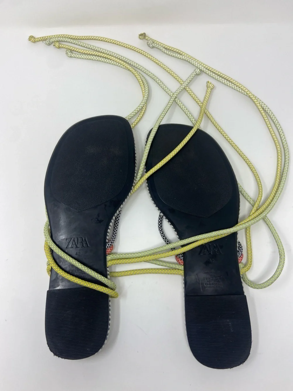 Zara flat rope sandals size 42 - Picture 9 of 16